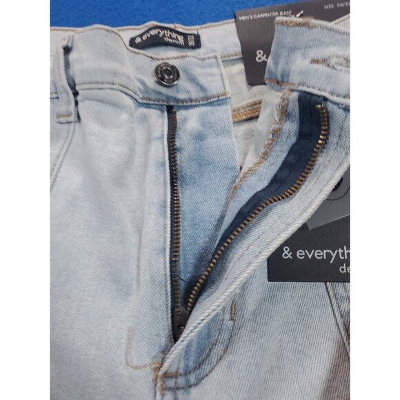 & Everything Denim Carpenter Bootcut Denim Jeans Pants Men's Size 36 X 32 NEW - Picture 15 of 16